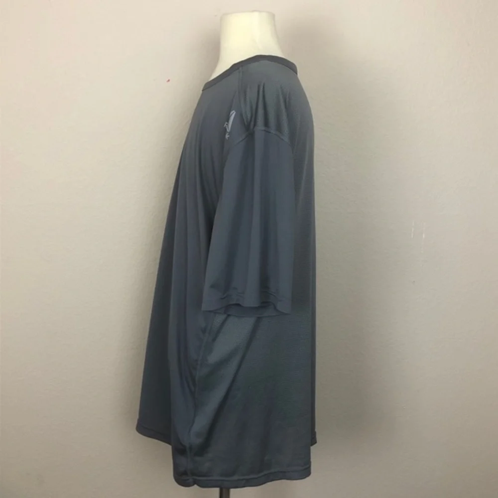 Reebok Gray Speedwick Tee T-shirt Top ((size XL))